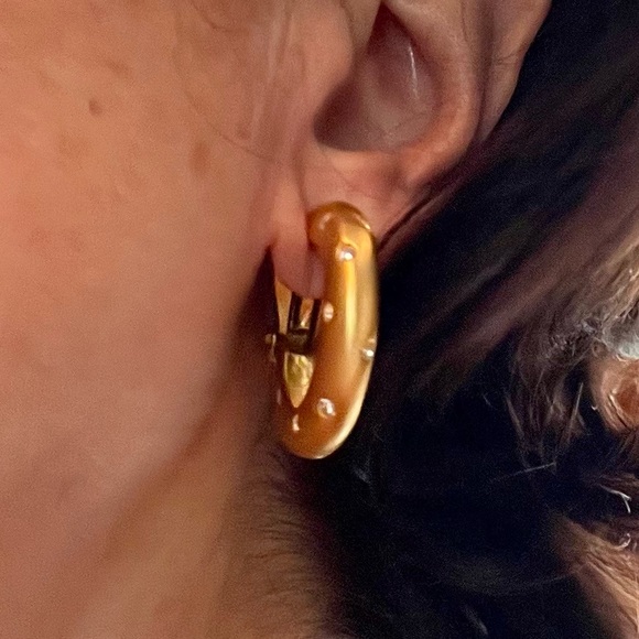 Givenchy Vintage Hoop Earrings - Picture 14 of 16